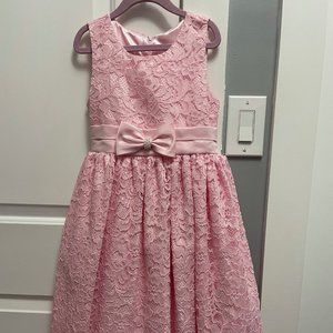 American Princess - Girl's Sleeveless Lace Dress